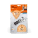 FEIN 3-Piece Oscillating Blade Set Multitool Accessory for use with Multitools with Starlock Mounting 35222967070