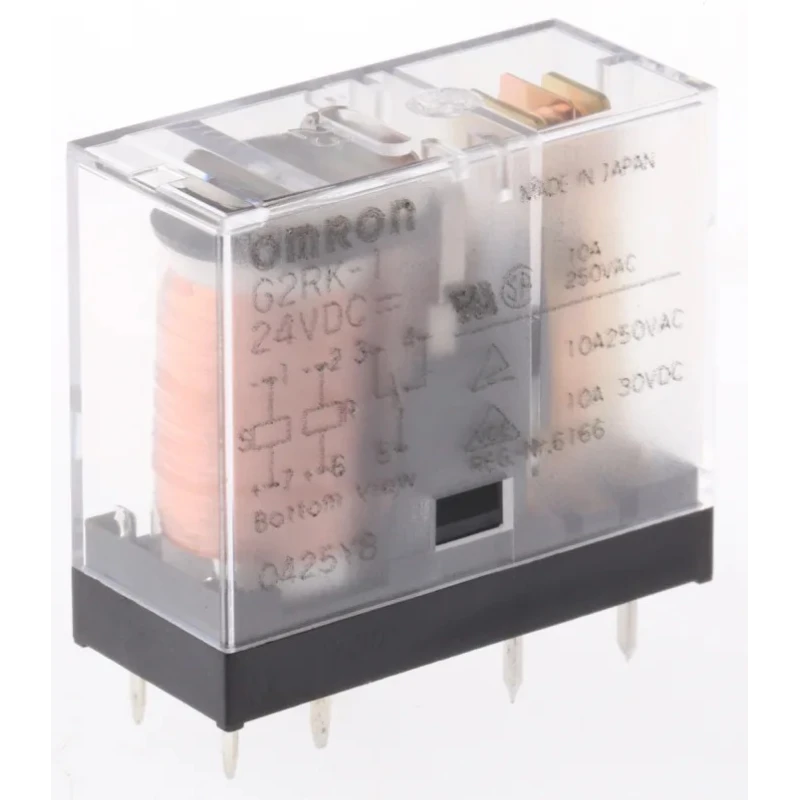 Omron PCB Power Relay 24V DC Coil 5A Switching Current SPDT G2RK-1 DC24