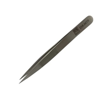 RS PRO 120mm Low Carbon Austenitic Steel Strong Tweezer 238-0675