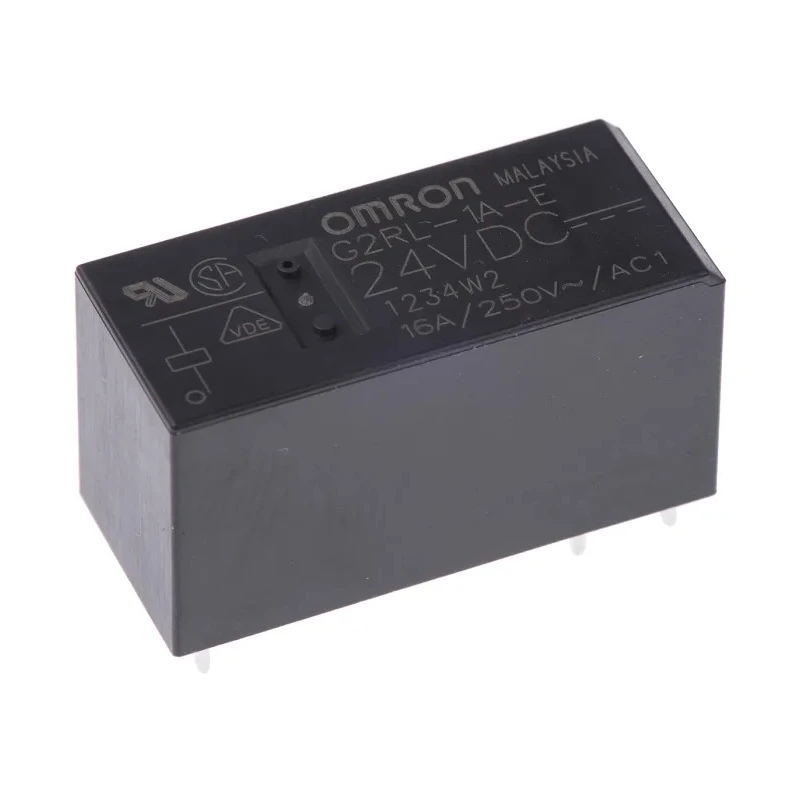 Omron PCB Power Relay 24V DC Coil 16A Switching Current SPST G2RL-1A-E DC24