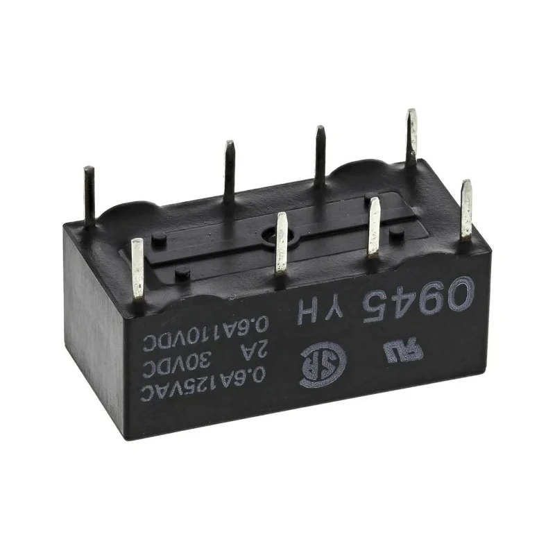 Omron Signal Relay, DPDT Contact Configuration, 24V DC Coil Voltage, 2A Switching Current, 60W G6AU-274P-ST-US 24DC