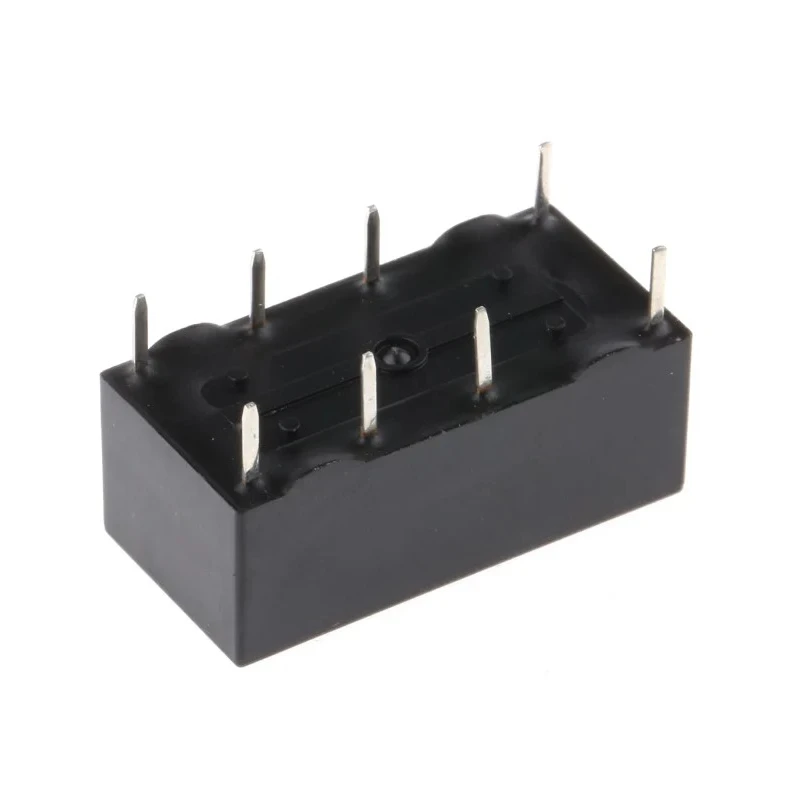 Omron PCB Signal Relay, 12V dc Coil, 2A Switching Current, DPDT Contact Configuration, Gold Plated G6AU-274P-ST-US 12DC
