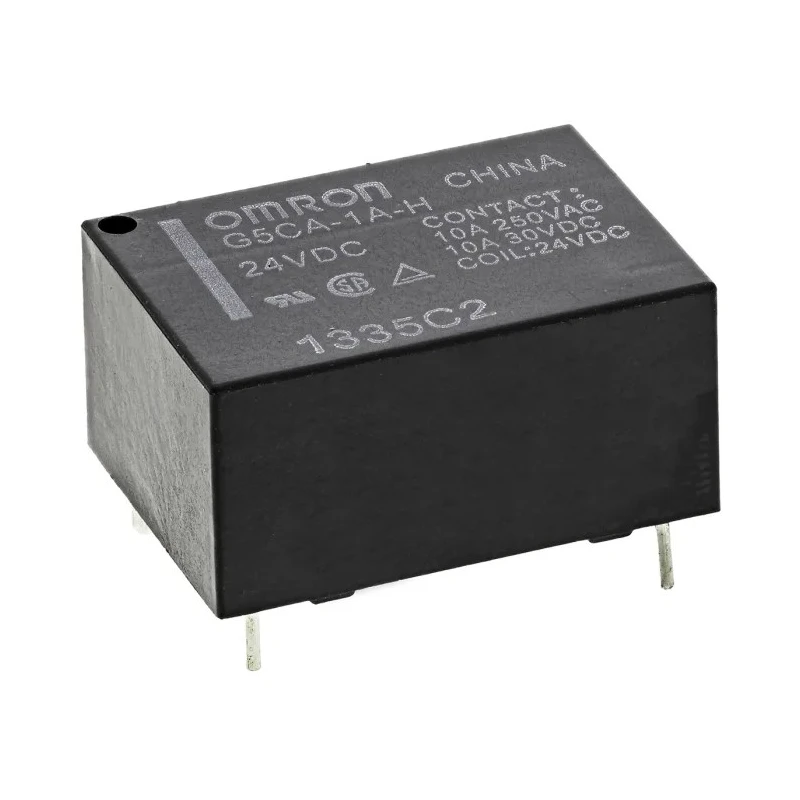 Omron PCB Power Relay 24V DC Coil 10A Switching Current SPST G5CA-1A-H DC24
