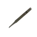RS PRO 120mm Low Carbon Austenitic Steel Flat, Rounded Tweezer 238-0688