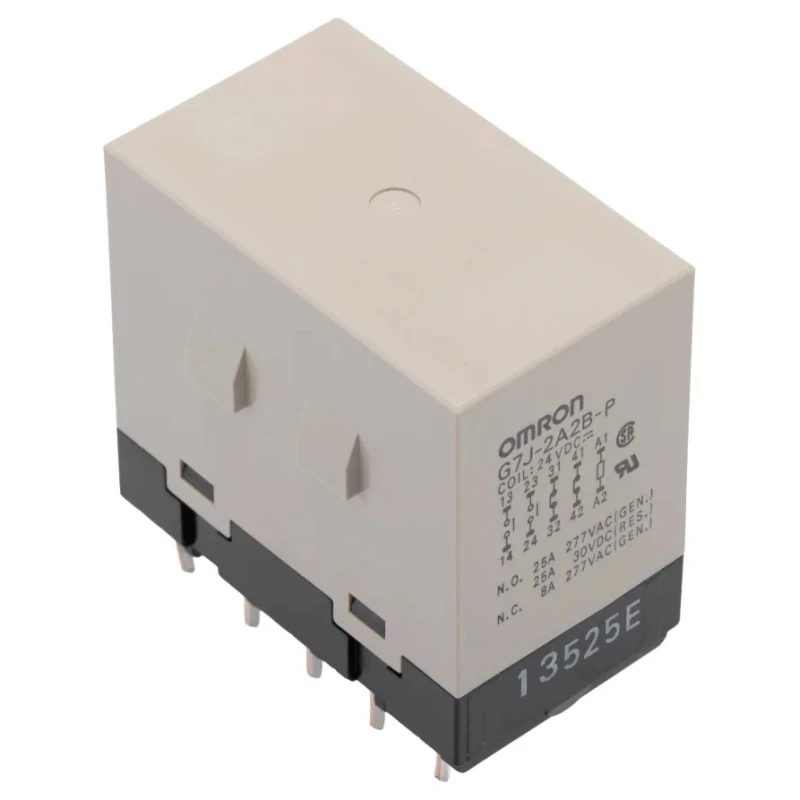 Omron PCB Power Relay 24V dc Coil 25A Switching Current DPST-NO DPST-NC G7J-2A2B-P 24VDC