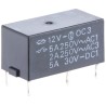 Omron PCB Power Relay SPST 12V DC Coil, 5A Switching Current, Silver Alloy Contacts G6B-1114P-US-SV 12DC