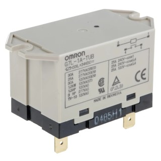 Omron Power Relay Flange Mount 24V dc Coil 30A Switching Current SPST G7L-1A-TUB 24DC