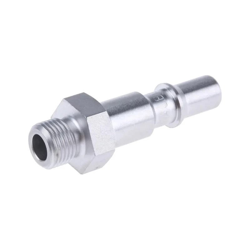 Staubli ? Fluid Connectors Stainless Steel Safety Quick Connect Coupling 1/8 in Male G RBE 06.6150