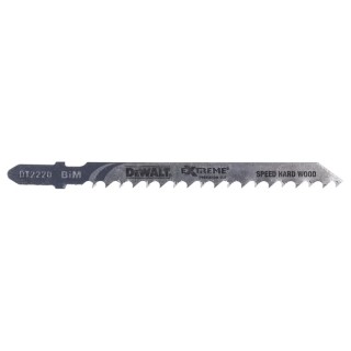 DeWALT Jigsaw Blade Set Wood Cutting Bi-Metal 70 mm Pitch 4.2 mm 3 Pieces DT2220-QZ