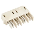 TE Connectivity Hermaphroditic Series Surface Board-to-Board Male Solder 8-Pole 6A 125V 2058703-2