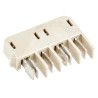 TE Connectivity Hermaphroditic Series Surface Board-to-Board Male Solder Lighting Connector 8-Pole 6A 125V AC 2058703-2