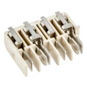TE Connectivity Hermaphroditic Series Surface Board-to-Board Male Solder Lighting Connector 8-Pole 6A 125V AC 2058703-2