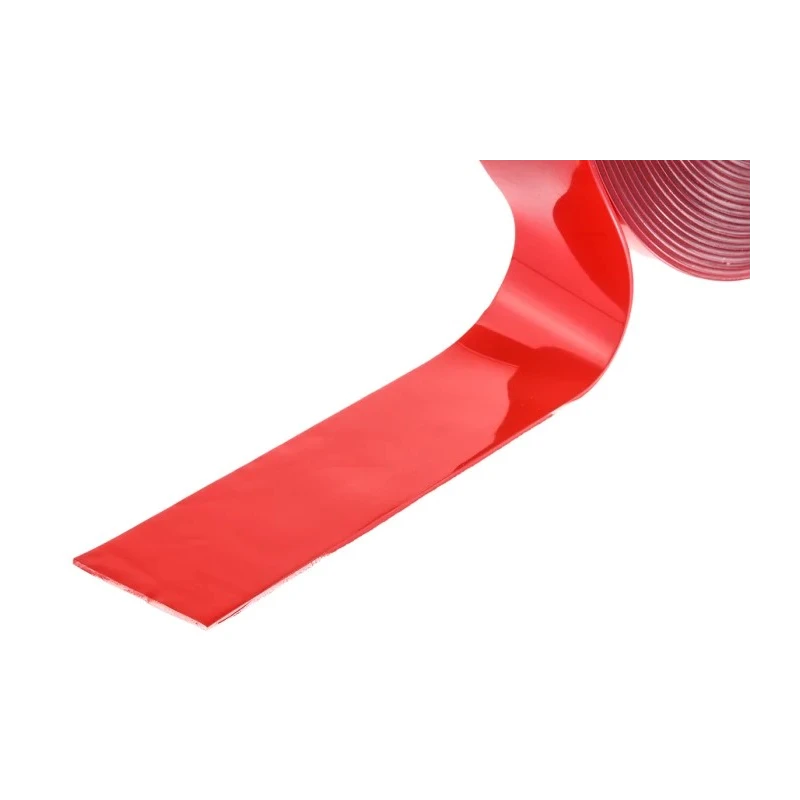 Hi-Bond Double Sided Clear Acrylic Foam Tape 25mm Width 10m Length 1mm Thickness VST 4100C/1/25/10