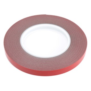 Hi-Bond Double Sided Acrylic Foam Tape Grey 12mm Width x 10m Length, 0.8mm Thickness VST 6080G VST 6080G/0.8/12/10