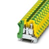 Phoenix Contact 2-Way UTI 16-PE Earth Terminal Block, 25mm² Cable CSA, 76A Current, 320V Voltage, Screw Termination 3073830