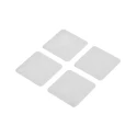Hi-Bond Transparent Double Sided Acrylic Foam Adhesive Square Tape 31.8N/cm 30mm x 30mm x 1mm VST 4100CP/1/30x30DC/12