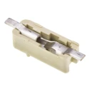 TE Connectivity MICTOR Series Right Angle Surface Lighting Connector, 1 Contact, 1 Row, 4 mm Pitch, 12A, 250V 2008563-1