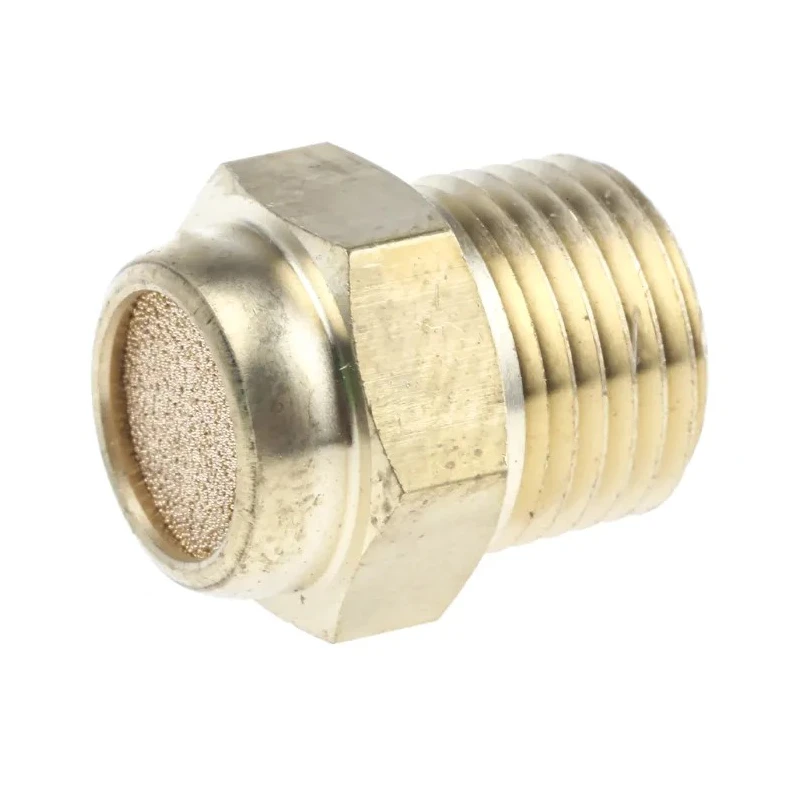SMC EB Sintered Bronze Pneumatic Silencer R 1/2, R 1/4, R 3/8, R 1/8 Male Thread EBKX-L7004-010