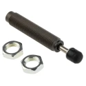 SMC Shock Absorber RBC1412, 67.3 mm Body Length, 92.8 mm Overall Length, M14 x 1.5 Thread Size, 19.6J Energy Capacity, Japan