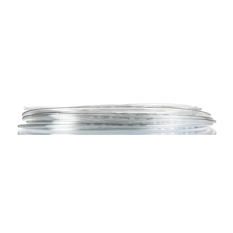 SMC Compressed Air Pipe Clear Polyurethane 6 mm Outside Diameter 4 mm Inside Diameter 20 m Length TU0604C-20