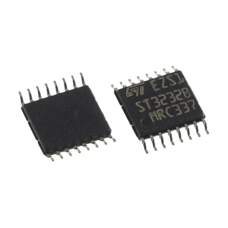 STMicroelectronics 2-Channel CMOS/TTL Line Transceiver, Differential, 16-Pin TSSOP ST3232BTR