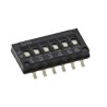 Omron Rotary Coded DIP Switch Surface Mount Slide Actuator Low Profile 1.55mm A6H-6101