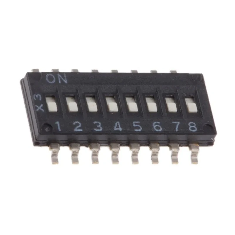 Omron Rotary Coded Slide DIP Switch Ultra Low Profile Half Pitch Surface Mount A6H-8101
