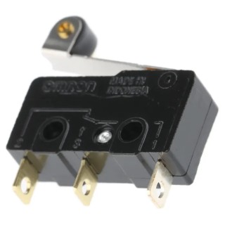 Omron Aratas Roller Lever Micro Switch, Solder Terminal, 100mA, 250 V ac, 30 V dc, SPDT, IP40 SS-01GL2