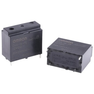 Omron PCB Power Relay 12V dc Coil 20A Switching Current SPST G4A-1A-PE DC12