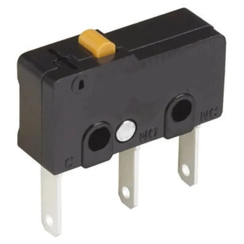 Omron Subminiature Pin Plunger Micro Switch, Tab Terminal, 10.1A, SPDT, IP40 SS-10T