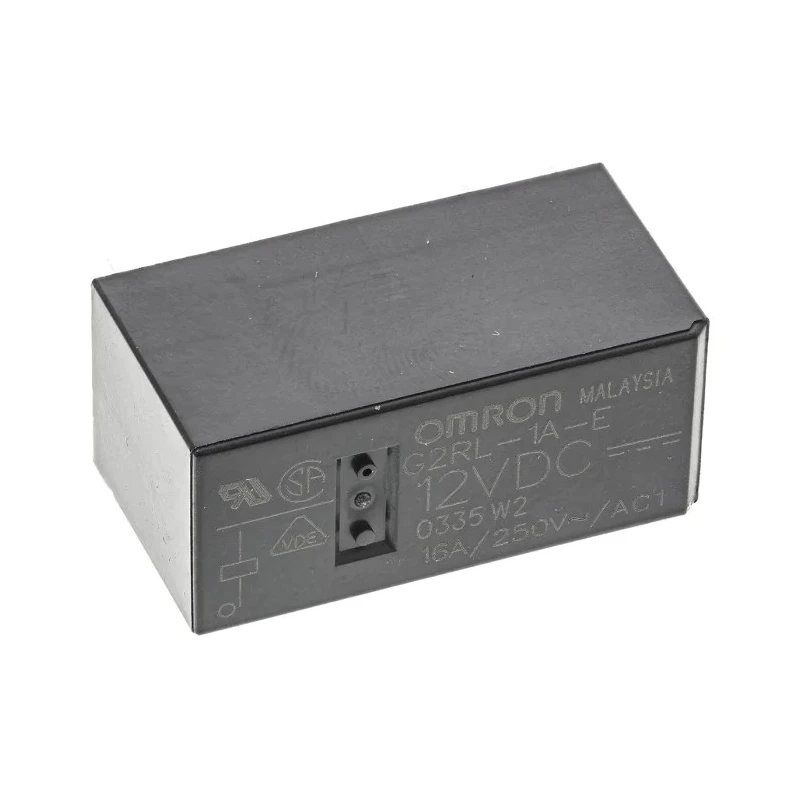 Omron PCB Power Relay, 12V DC Coil, 16A Switching Current, SPST G2RL-1A-E DC12