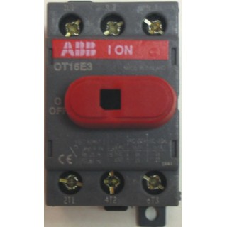 ABB 3-Pole DIN Rail Isolator Switch, IP20, 125A, 560kW OT125F3 1SCA105033R1001