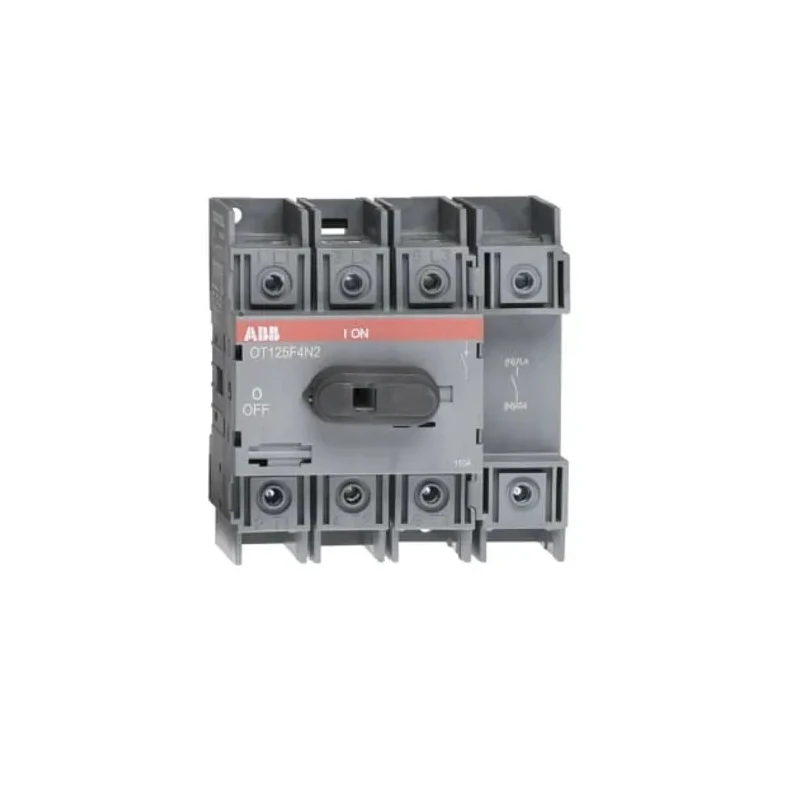 ABB 4-Pole Base Isolator Switch IP20, 125A, 560 kW OT125F4N2 1SCA105051R1001