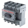 ABB 4-Pole Base Isolator Switch 3-Phase 100A 560kW IP20 OT100F4N2 1SCA105018R1001