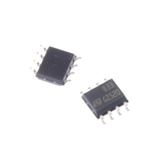 STMicroelectronics Operational Amplifier 15 MHz 8-Pin SOIC Surface Mount LM833DT