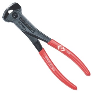 CK 180 mm End Cutter Cable Cutter, Polyvinyl Chloride Coated Handles, Drop Carbon Steel Jaw T3988 180