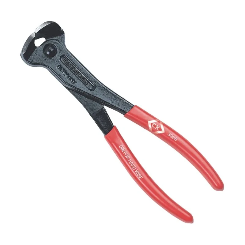 CK 180 mm End Cutter Cable Cutter, Polyvinyl Chloride Coated Handles, Drop Carbon Steel Jaw T3988 180