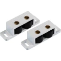 Pinet Plastic Roller Catch 16-1-3594, Catch Fixing Hole Distance 44mm, Length 53.0mm, Width 14.0mm 16-1-3594