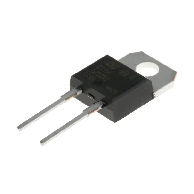 STMicroelectronics 1 kV 12 A Switching Diode Single 2-Pin Through Hole TO-220F STTH1210DI