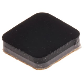 RS PRO Square Polymer Non-Slip Pad 12.7mm width x 12.7mm length, 3mm Thickness, Self-Adhesive 302-3090