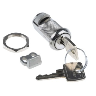 Euro-Locks a Lowe & Fletcher group Company Camlock 20 mm Panel-to-Tongue 19.1 x 16.6 mm Key Unlock 0305012