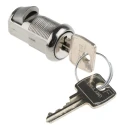 Euro-Locks a Lowe & Fletcher group Company Camlock 20 mm Panel-to-Tongue 19.1 x 16.6 mm Key Unlock 0305012