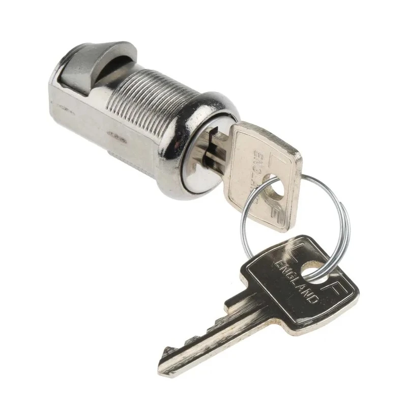 Euro-Locks a Lowe & Fletcher group Company Camlock 20 mm Panel-to-Tongue 19.1 x 16.6 mm Key Unlock 0305012