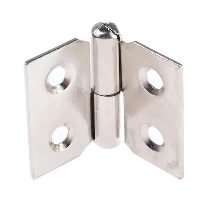 Pinet Nickel Steel Concealed Butt Hinge, Screw Fixing, Barrel Pin, 30mm x 40mm x 1.2mm 293-7780