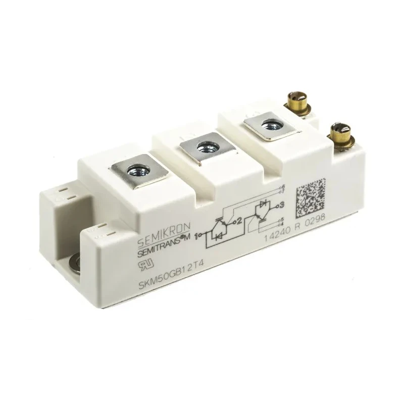 Semikron Danfoss N-Channel IGBT Module 81 A 1200 V, 7-Pin SEMITRANS Panel Mount SKM50GB12T4