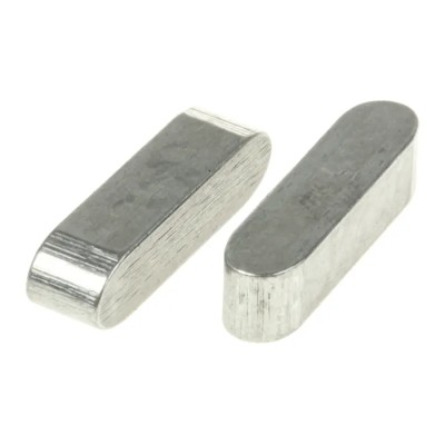 RS PRO Steel Feather Key 20 mm Length 5 mm Width 5 mm Height 302-4087