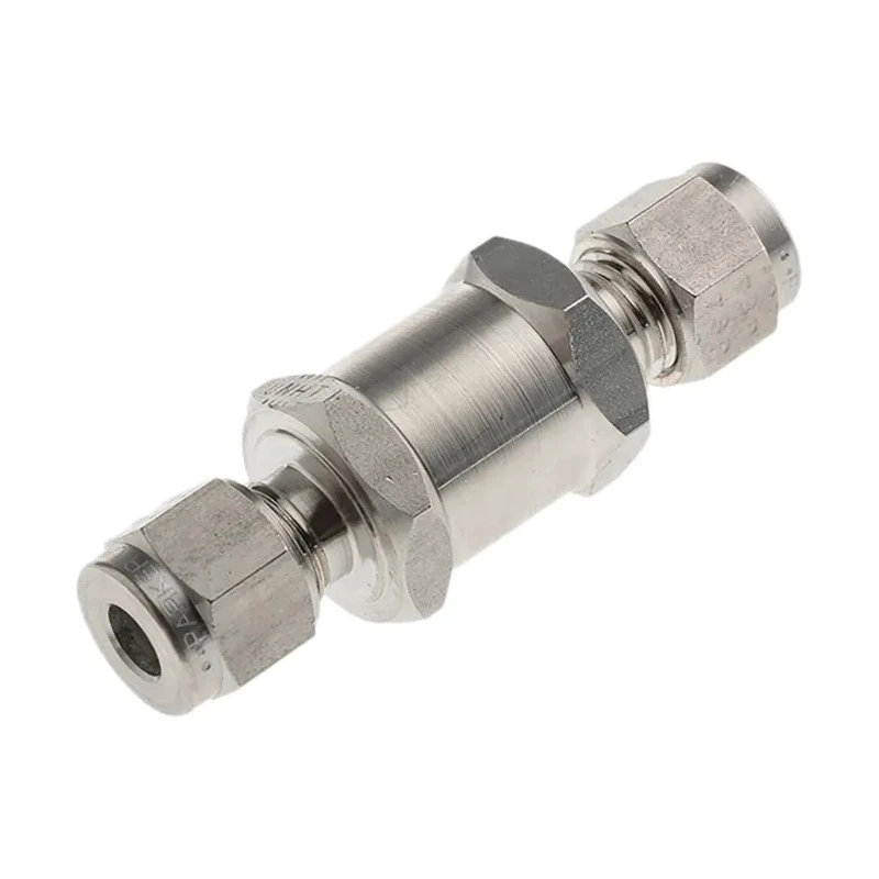 Parker Aluminium Check Valve Uni-Directional Flow Control 6000 psig 414 bar M6A-C4L-25-SS