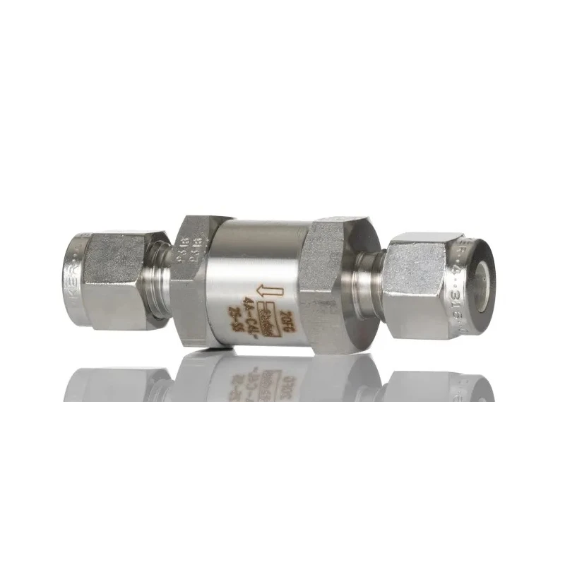 Parker Stainless Steel Check Valve 414 bar 1/4 in Outlet Port 4A-C4L-25-SS
