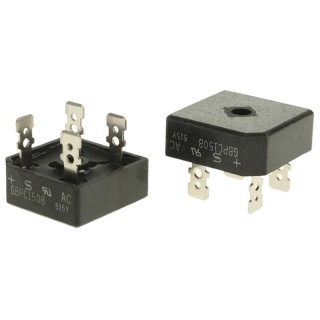 Taiwan Semiconductor Bridge Rectifier 800 V 300 A 4-Pin Single GBPC1508