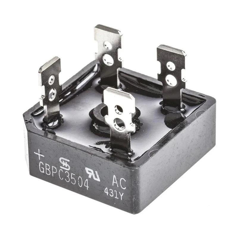 Taiwan Semiconductor Bridge Rectifier 400 V 400 A 4-Pin Single GBPC3504 T0